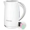 Image de Russell Hobbs Eden 27360-70 Bouilloire (pour eau chaude, thé ou café, 1,7 l, ouverture du couvercle par simple pression d'un bouton, filtre anti-calcaire amovible, interrupteur lumineux, accents en