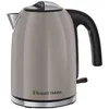 Image de Russell Hobbs Bouilloire [1,7 L, 2400W] Couleurs plus moka (accents en acier inoxydable, ébullition rapide, compteur d eau, filtre anticalcaire amovible, économic, bec verseur parfait) 28511-70