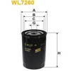 Image de Filtre à huile wix wl7260