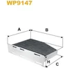 Image de Filtre d'habitacle charbon actif wp9147
