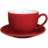 Image de Olympia Lot de 12 tassesà cappuccino en porcelaine Rouge 340 ml