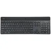 Image de Targus EcoSmart - Clavier - Production d'énergie durable - Antimicrobien - Rétroéclairé - Sans fil - Bluetooth 5.0 - QWERTY - Français - Interrupteur à touches : Scissor-Key - Noir