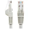 Image de StarTech.com Câble Ethernet CAT6 LSZH (faible dégagement de fumée sans halogène) - 10 Gigabit 650 MHz 100 W - Cordon de raccordement réseau PoE RJ45 UTP sans accroc avec serre-câble - Gris - CAT 6,