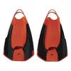 Image de Speedo Fastskin Kickpalme d'entraînement unisexe Noir/rouge sirène, 3-43-4