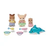 Image de Epoch Figurines Sylvanian Families Fête à La Piscine De La Maternelle Friends