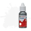 Image de Humbrol Peinture acrylique pour modélisme - DB0022 No 22 - Blanc brillant (14 ml) - Peinture acrylique pour modèles, plastique, métal, bois, verre, céramique et plus encore - Flacon de peinture
