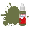 Image de Humbrol Peinture acrylique pour modélisme DB0080 No 80 Vert gazon mat (14 ml) - Peinture acrylique pour modèles, plastique, métal, bois, verre, céramique et plus encore - Flacon de peinture acrylique
