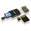 Image de Integral Adaptateur de lecteur de carte mémoire Micro SD et SD UHS-ii, UHS-11, UHS-2 USB3.0 à double fente   Transfert SuperSpeed, compatible Windows et Mac et prend en charge les formats UHS-II :