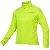 Image de Endura Xtract Veste de cyclisme imperméable II pour femme, légère et compacte, jaune haute visibilité, taille XL, jaune, XL