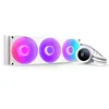 Image de NZXT Kraken Plus 360 RGB   Refroidisseur liquide AIO pour CPU   Radiateur 360mm   Ventilateur à cadre unique F360 RGB   Écran LCD carré 1,54"   AMD® AM5, AM4   Intel® LGA 1851/1700, 1200/115X   Blanc