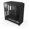 Image de NZXT H9 Flow (2025)   Grand boîtier PC ATX Mid-Tower à double chambre pour flux d'air   Inclut 3 ventilateurs de 140 mm et 1 ventilateur de 120 mm   Support de radiateur de 420 mm   Noir
