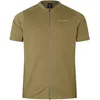 Image de Endura Maillot à manches courtes zippé pour homme, vert tweed, L