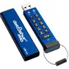 Image de iStorage datAshur® PRO USB-stick 64 GB Blauw IS-FL-DA3-256-64 USB-A 3.2 Gen 1