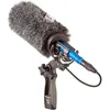 Image de Rycote 033352 Kit Softie Bonnette à poils, Suspension lyre, poignée, trou 19-22mm, long. 180mm