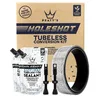 Image de Peaty's Kit de conversion de roue sans chambre à air XC & Trail - Ruban adhésif 25 mm/Valves 42 mm / 2 x 120 ml Holeshot Biofibre
