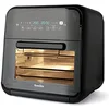 Image de Breville Halo Rotisserie friteuse à air | Four friteuse à air numérique extra large | 10 L | Pour frire, cuire et déshydrater | 2 000 W | Faible consommation | Noir et gris [VDF127X]