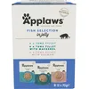 Image de Applaws Nourriture Naturelle Premium Humide pour Chats, Sélection de Poissons en Gelée, Sachet de 70 g (Pack de 12 x 70 g)