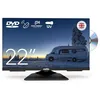 Image de Cello Téléviseur de voyage C2224F 22" HD, grand angle, sans cadre, avec lecteur DVD, triple tuner et son, convient pour camping-cars et caravanes.