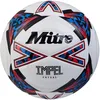 Image de Mitre Impel Futsal Ballon de football d'intérieur à rebond bas Blanc/noir/rouge Taille 4