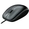 Image de Logitech B100 Souris filaire USB 800 DPI Capteur optique 3 boutons pour droitiers et gauchers PC/Mac Noir