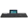 Image de Logitech K780 Clavier sans Fil, Clavier QWERTY UK - Gris Foncé/Blanc