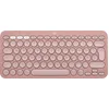 Image de Logitech Pebble Keys 2 K380s - QWERTZ German Layout, Rose