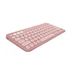 Image de Logitech Pebble Keys 2 K380s - QWERTY Spanish Layout, Rose