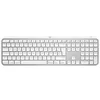 Image de Logitech MX Keys S for Mac, clavier sans fil, fluide, saisie précise, touches programmables, rétroéclairé, Bluetooth rechargeable USB-C pour MacBook Pro, Macbook Air, iMac, iPad - Pale Grey - QWERTZ