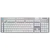 Image de Logitech G G915 X LIGHTSPEED Clavier gaming sans fil ultra-plat, Clavier Pan Nordique QWERTY, Tactile - Blanc