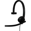 Image de Logitech H570e Casque USB avec microphone pour PC et Mac, casque filaire USB-A avec son mono, micros antibruit et commandes en ligne, certifié pour Microsoft Teams, noir