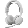 Image de Logitech Zone Wireless 2 ES - Casque sans fil anti-bruit avec ANC hybride adaptative, Bluetooth, Blanc cassé