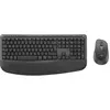 Image de Logitech Signature Comfort Plus Set met toetsenbord en muis Draadloos QWERTZ, Duits Grafiet