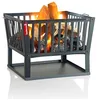Image de Barbecook Braséro Classic Squadra, Noir, 62 x 62
