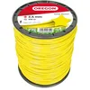 Image de Fil de coupe étoilé Oregon jaune pour débroussailleuses et coupes-bordures, cinq bords pour une finition propre, nylon de qualité professionnelle, pour toutes débroussailleuses, 2,4mm-332m ( 69-445-Y)