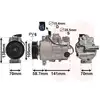 Image de VAN WEZEL Compresseur, climatisation pour AUDI: A5, A4, A6, Q5 & SEAT: Exeo (Ref: 0300K279)