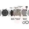 Image de VAN WEZEL Compresseur, climatisation pour CHRYSLER: Grand Voyager, Voyager (Ref: 0700K102)