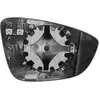 Image de VAN WEZEL Verre de rétroviseur, rétroviseur extérieur pour VOLKSWAGEN: Jetta, Eos, Passat, Scirocco (Ref: 5849837)