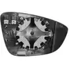 Image de VAN WEZEL Verre de rétroviseur, rétroviseur extérieur pour VOLKSWAGEN: Jetta, Eos, Passat, Scirocco (Ref: 5849838)