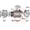 Image de VAN WEZEL Compresseur, climatisation pour HONDA: CR-V (Ref: 2500K263)