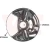 Image de VAN WEZEL Déflecteur, disque de frein pour MERCEDES-BENZ: Classe E, Classe CLK, Classe C, Classe SLK (Ref: 3029371)
