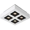 Image de Lucide XIRAX - Spot plafond - LED Dim to warm - GU10 (MR16) - 4x5W 2200K/3000K - Blanc
