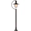Image de Lucide ARUBA - Lanterne / lampadaire exterieur - Ø 25 cm - 1xE27 - IP44 - Rouille