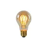 Image de Lucide A60 - Ampoule filament - Ø 6 cm - LED Dim. - E27-1x4,9W 2200K - Ambre