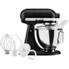 Image de KitchenAid 5KSM95PSEBM Robot de cuisine avec tête de moteur inclinable 4,3 l, noir mat