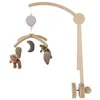 Image de NOUKIE S   Mobile Musical en Bois Orso & Fluffy   Mélodie Brahms Lullaby   Rotation Automatique   Idéal pour Apaiser et Endormir Bébé   Décoration Chambre Bébé   Cadeau Naissance Mixte