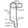 Image de Courroie de distribution gates 5565xs
