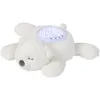 Image de Nattou Veilleuse LED Koala Bear, Projecteur de ciel étoilé, 3 couleurs LED, 5 sons et chansons, Peluche/Polyester, 26 cm, Blanc