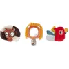 Image de LILLIPUTIENS - Jack Le Lion - Set de 3 Hochets Sensoriels - Multicolor - Boîte Cadeau - 30cm - Dès la Naissance - 83588