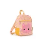 Image de LILLIPUTIENS - Sac à dos en PET recyclé Jeanne le chat - Sac pour enfant avec grande poche, bretelles, sangle et espace pour bouteille - Fabriqué en matériaux résistants à l’eau - Dès 3 ans - 84477,