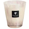 Image de Baobab Bougie en cire blanche avec perles - 16 x 10 x 16 cm - Numéro de modèle : MAX16PW